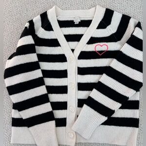 A new day cardigan with heart like new